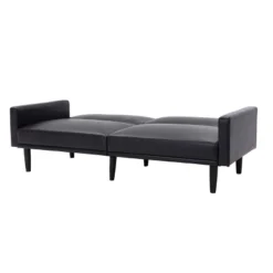 Faux Leather Futon Sofa With Arms Black - Room Essentials™ 19 Faux Leather Futon Sofa With Arms Black - Room Essentials™ -Room Essentials Sales Store GUEST 07fa3ab4 90d6 4bd9 93e7 ffff76b6f4e7