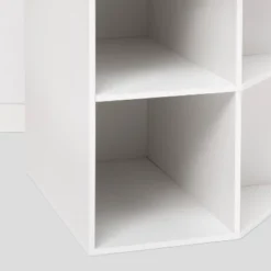 Corner Cube Bookshelf White - Room Essentials™ -Room Essentials Sales Store GUEST 10442b90 158e 4c10 bea8 58aa94636efd