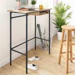 Room Essentials Sales Store 15 Standing Desk Natural - Room Essentials™