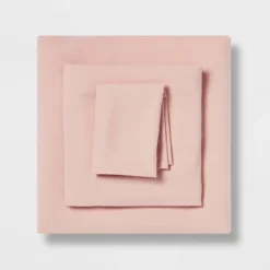 Twin/Twin XL Garment Washed Microfiber Solid Sheet Set - Room Essentials™ -Room Essentials Sales Store GUEST 27762cb4 2a66 45b9 975a dcea8ca0ef1a