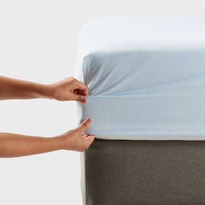Easy Care Fitted Sheet - Room Essentials™ 3 Easy Care Fitted Sheet - Room Essentials™ - Image 3