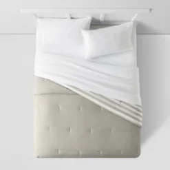 Microfiber Stripe Reversible Comforter - Room Essentials™ 11 Microfiber Stripe Reversible Comforter - Room Essentials™ -Room Essentials Sales Store GUEST 3b039eae 6287 4f7a b5e1 b7ab4c2af3a5