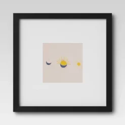 Set Of 9 Gallery Frame Set 10" X 10" Matted To 5" X 5" Black - Room Essentials™ -Room Essentials Sales Store GUEST 42550b36 fa65 47d0 ac26 e0d095ae7290