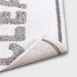 20"x30" Clean Tufted Bath Rug White/Gray - Room Essentials™ -Room Essentials Sales Store GUEST 4660b03f a251 4093 8605 5ad921d0dd20