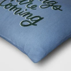 'Better Things Are Coming' Embroidered Cotton Square Throw Pillow Blue - Room Essentials™ 5 'Better Things Are Coming' Embroidered Cotton Square Throw Pillow Blue - Room Essentials™ -Room Essentials Sales Store GUEST 53355f85 8067 4983 8b7a 881c2963097a