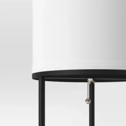 Shelf Floor Lamp Black (Includes LED Light Bulb) - Room Essentials™ -Room Essentials Sales Store GUEST 5cb718fc c389 4f64 aacb 2748ab4a9ec0