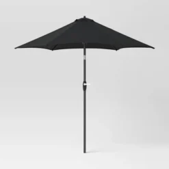 9'x9' Patio Market Umbrella - Black Pole - Room Essentials™ 17 9'x9' Patio Market Umbrella - Black Pole - Room Essentials™ -Room Essentials Sales Store GUEST 5f8c1ba4 b215 436e b405 cba09e084dfe