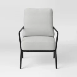 2pc Metal Mesh Outdoor Patio Chairs With Double Cushions, Club Chairs Black - Room Essentials™ -Room Essentials Sales Store GUEST 6203c9a7 1e22 46a2 8ec3 0f040d1356ca