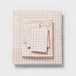 Dash Stripe Printed Microfiber Reversible Comforter & Sheets Set Ivory/Light Pink - Room Essentials™ 12 Dash Stripe Printed Microfiber Reversible Comforter & Sheets Set Ivory/Light Pink - Room Essentials™ -Room Essentials Sales Store GUEST 68507cf3 a2b7 4bb8 a854 2dce462677a4