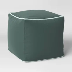 Color Block With Contrast Piping Pouf - Room Essentials™ -Room Essentials Sales Store GUEST 7e02e945 3b73 47df 947f 54e67addf13b