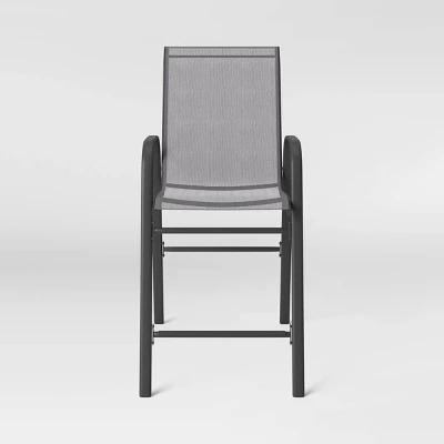 2pk Patio Bar Chairs, Outdoor Furniture - Room Essentials™ 3 2pk Patio Bar Chairs, Outdoor Furniture - Room Essentials™ - Image 3