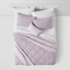 Solid Microfiber Reversible Decorative Bed Set With Throw - Room Essentials™ 11 Solid Microfiber Reversible Decorative Bed Set With Throw - Room Essentials™ -Room Essentials Sales Store GUEST 8d88b1a5 bacb 400d bff9 2871bf646785