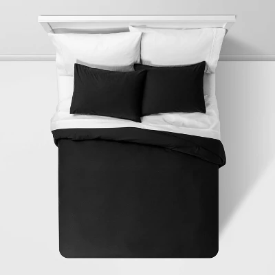 Easy-Care Duvet Cover & Sham Set - Room Essentials™ 2 Easy-Care Duvet Cover & Sham Set - Room Essentials™ - Image 2