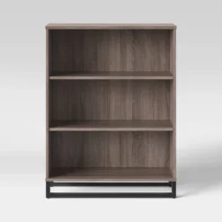 Mixed Material 3 Shelf Bookcase - Room Essentials™ -Room Essentials Sales Store GUEST b437e40e ab40 4a04 8e12 b9c7014eab0e
