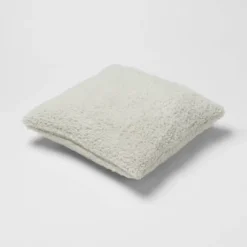 Sherpa Square Pillow - Room Essentials™ -Room Essentials Sales Store GUEST b45de6c9 c2e3 46be 8a79 42e5817d1331