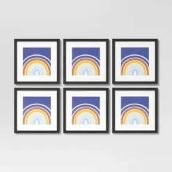 (Set Of 6) 11" X 11" Matted To 8" X 8" Frame Set - Room Essentials™ -Room Essentials Sales Store GUEST b7d39f93 8658 4b32 b70c faf0c2756d7f