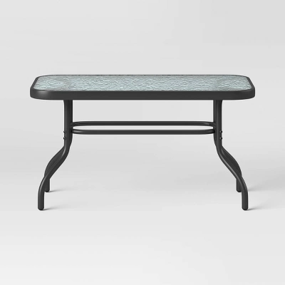 4pc Sling Patio Conversation Set - Black - Room Essentials™ 8 4pc Sling Patio Conversation Set - Black - Room Essentials™ - Image 8