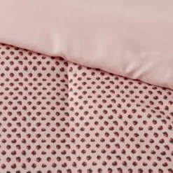 Strawberry Print Reversible Microfiber Comforter & Sheet Set Light Pink - Room Essentials™ 11 Strawberry Print Reversible Microfiber Comforter & Sheet Set Light Pink - Room Essentials™ -Room Essentials Sales Store GUEST d7f522a7 3359 48e7 9f0b b954a45a3de0