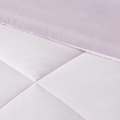 Solid Microfiber Reversible Decorative Bed Set With Throw - Room Essentials™ 5 Solid Microfiber Reversible Decorative Bed Set With Throw - Room Essentials™ - Image 5