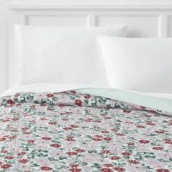 Microfiber Reversible Floral Print Comforter Light Purple/Mint Green - Room Essentials™ 11 Microfiber Reversible Floral Print Comforter Light Purple/Mint Green - Room Essentials™ -Room Essentials Sales Store GUEST eaf962da 0b45 45f4 a772 43b7646ca4f6